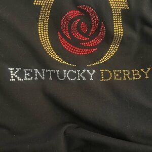 Kentucky Derby Black Short Sleeve Tee